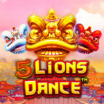 5 Lions Dance Logo