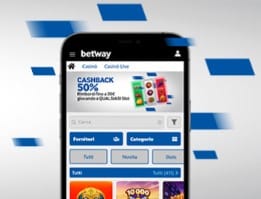 App Betway per casino da dispositivo mobile 
