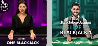 live blackjack disponibili su  Betway screenshot